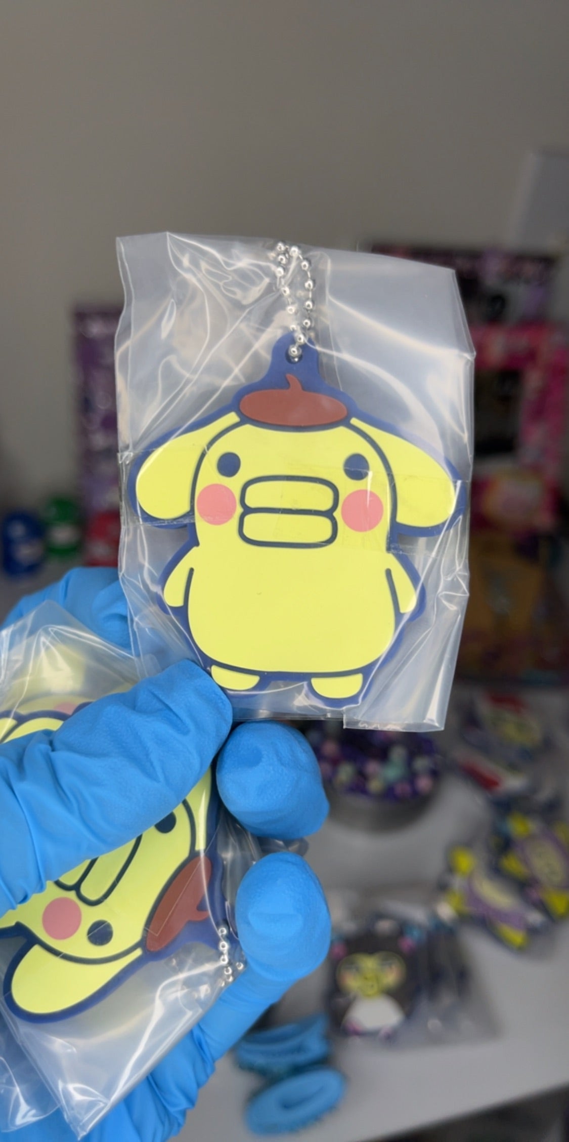 Tamagotchi x Sanrio Pom Pom Purin Mascot