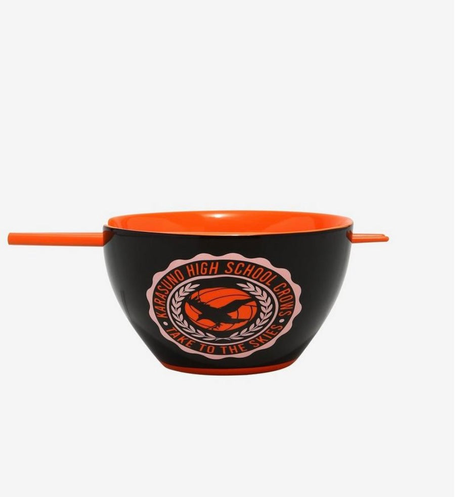 Haikyu!! Ramen Bowl with Chopsticks