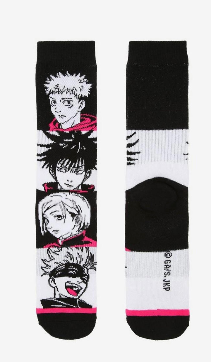 Jujutsu Kaisen Crew Socks