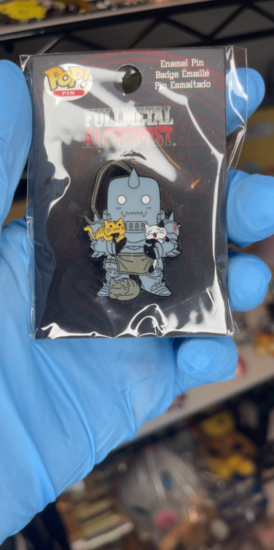 Fullmetal Alchemist Enamel Pin Alphonse Elric with Cats