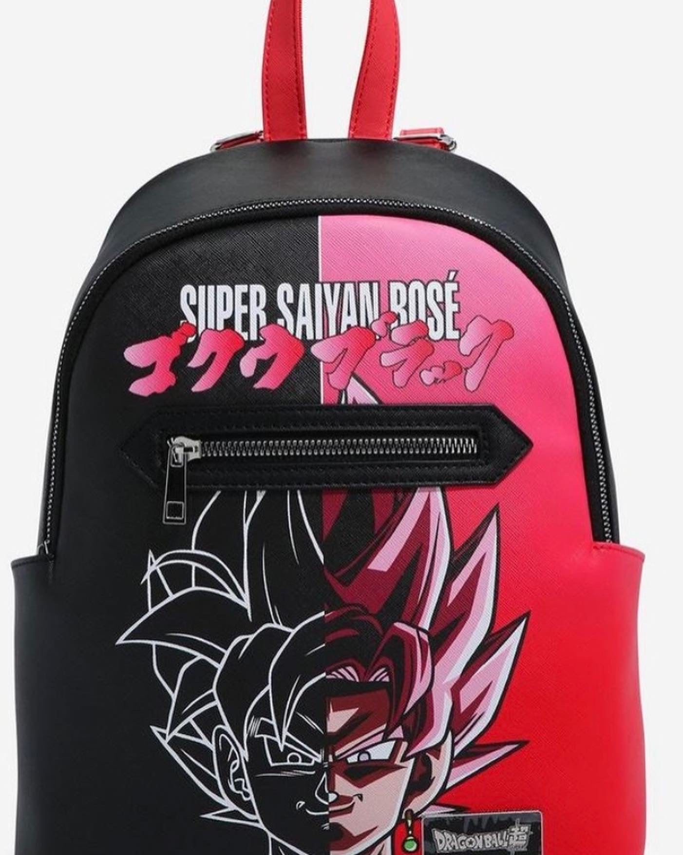 Dragon Ball Z Mini Backpack Purse Goku Black Super Saiyan Rose