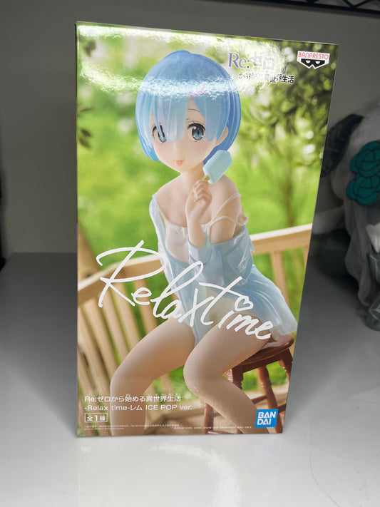 Re:Zero Figure Rem Relax Time