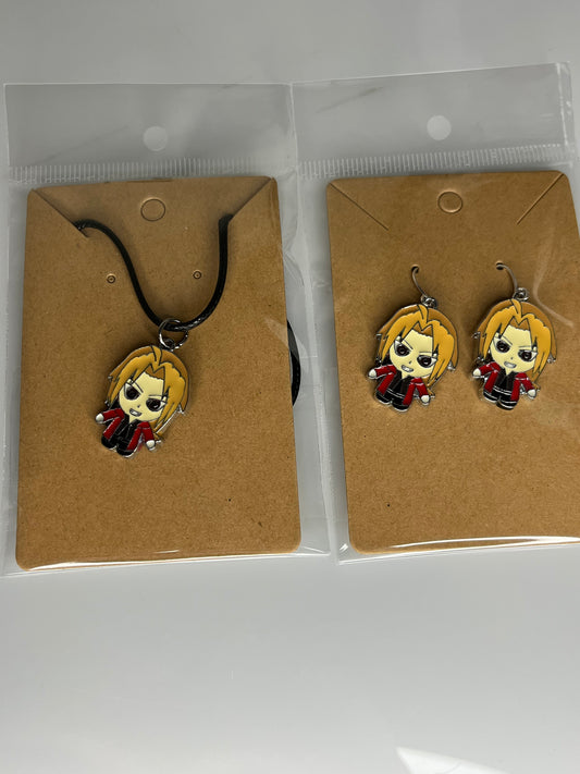 Fullmetal Alchemist Edward Elric Charm Jewelry