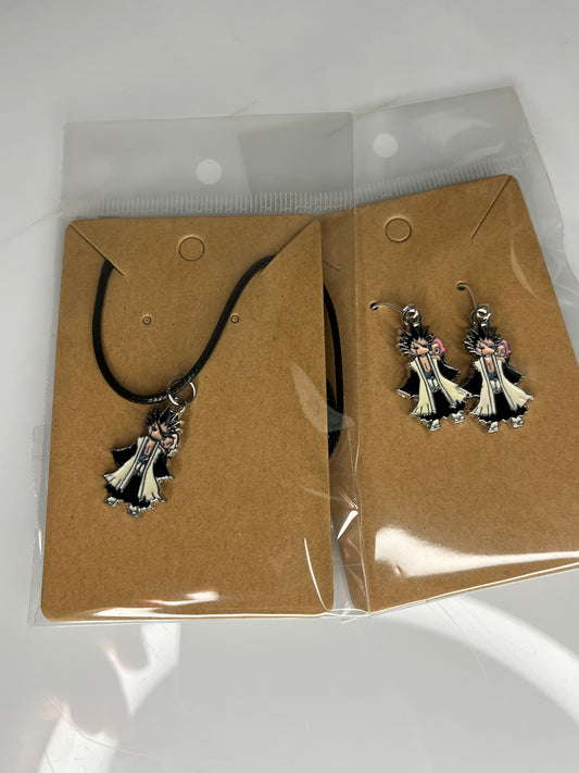 Bleach Zaraki Kenpachi and Yachiru Charm Jewelry