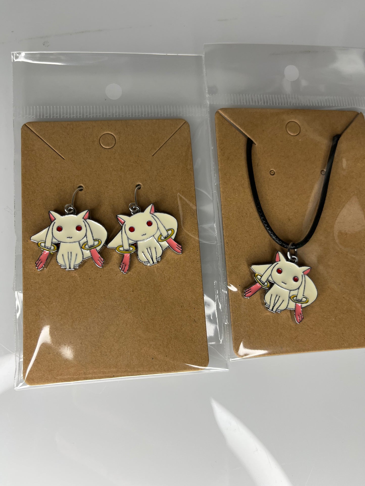 Puella Magi Madoka Magica Kyubey Charm Jewelry