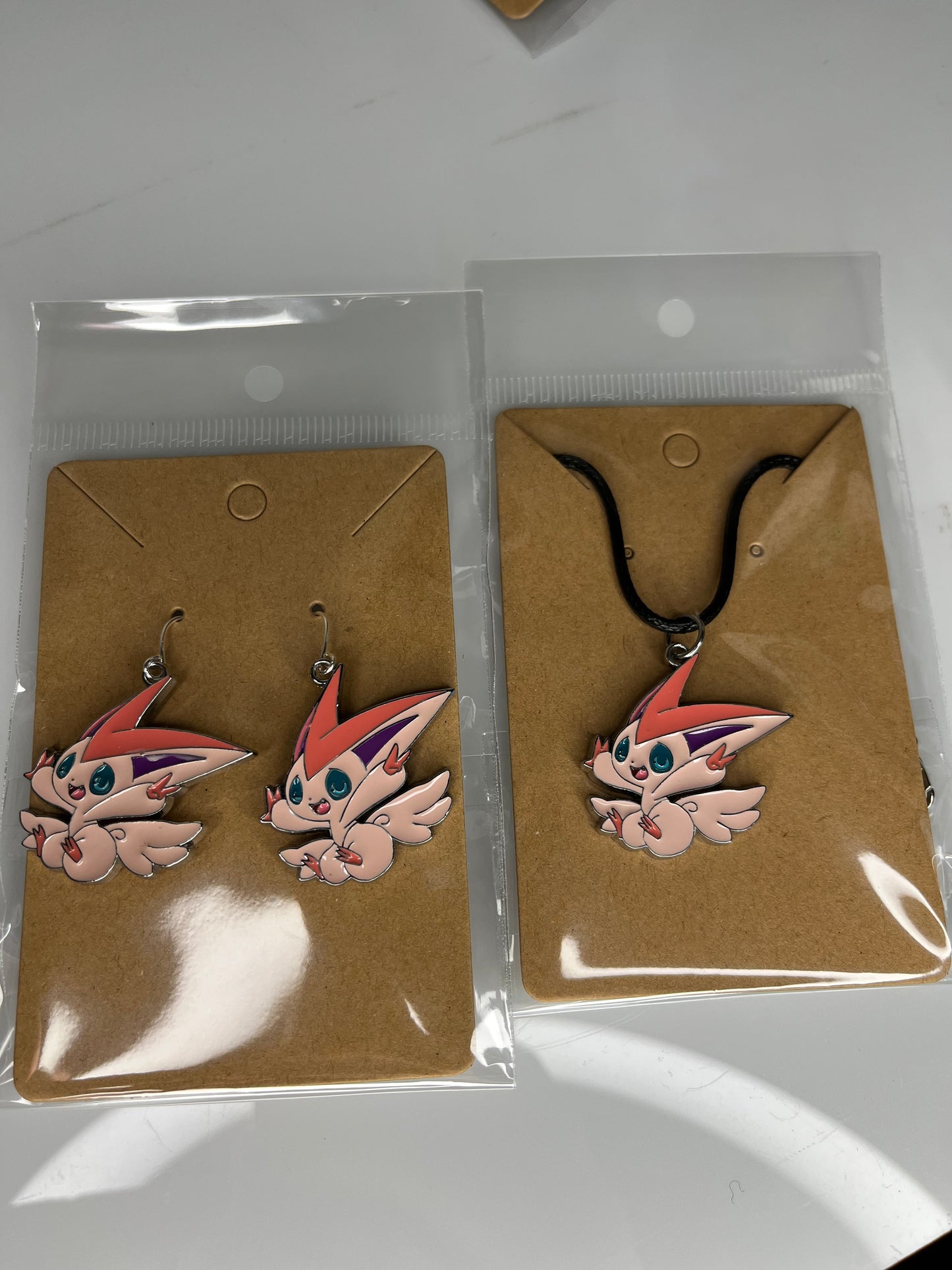 Pokemon Victini Charm Jewelry