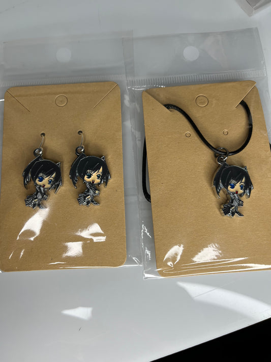 D. Gray-man Lenalee Lee Charm Jewelry