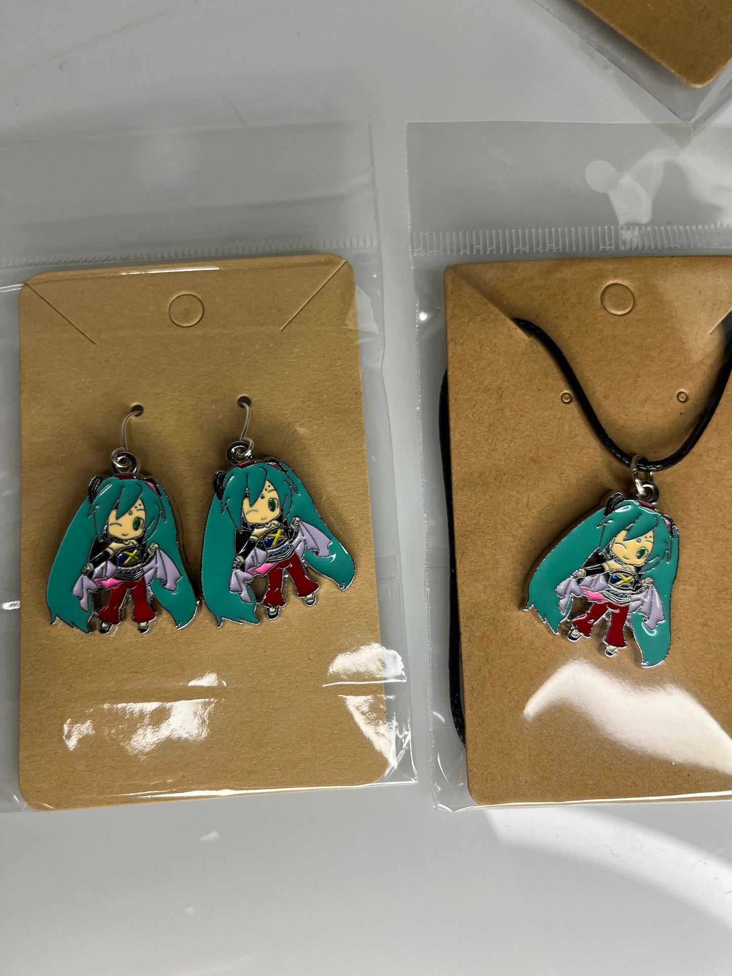 Hatsune Miku with Scarf Charm Jewelry