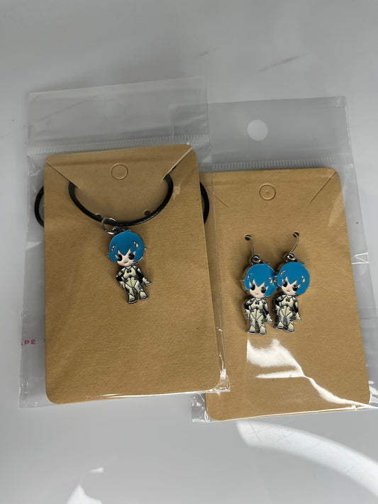 Evangelion Rei Charm Jewelry