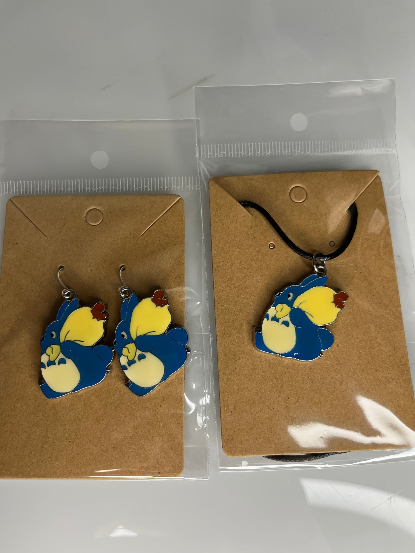 My Neighbor Totoro Blue with Acorn Bag Charm Jewelry