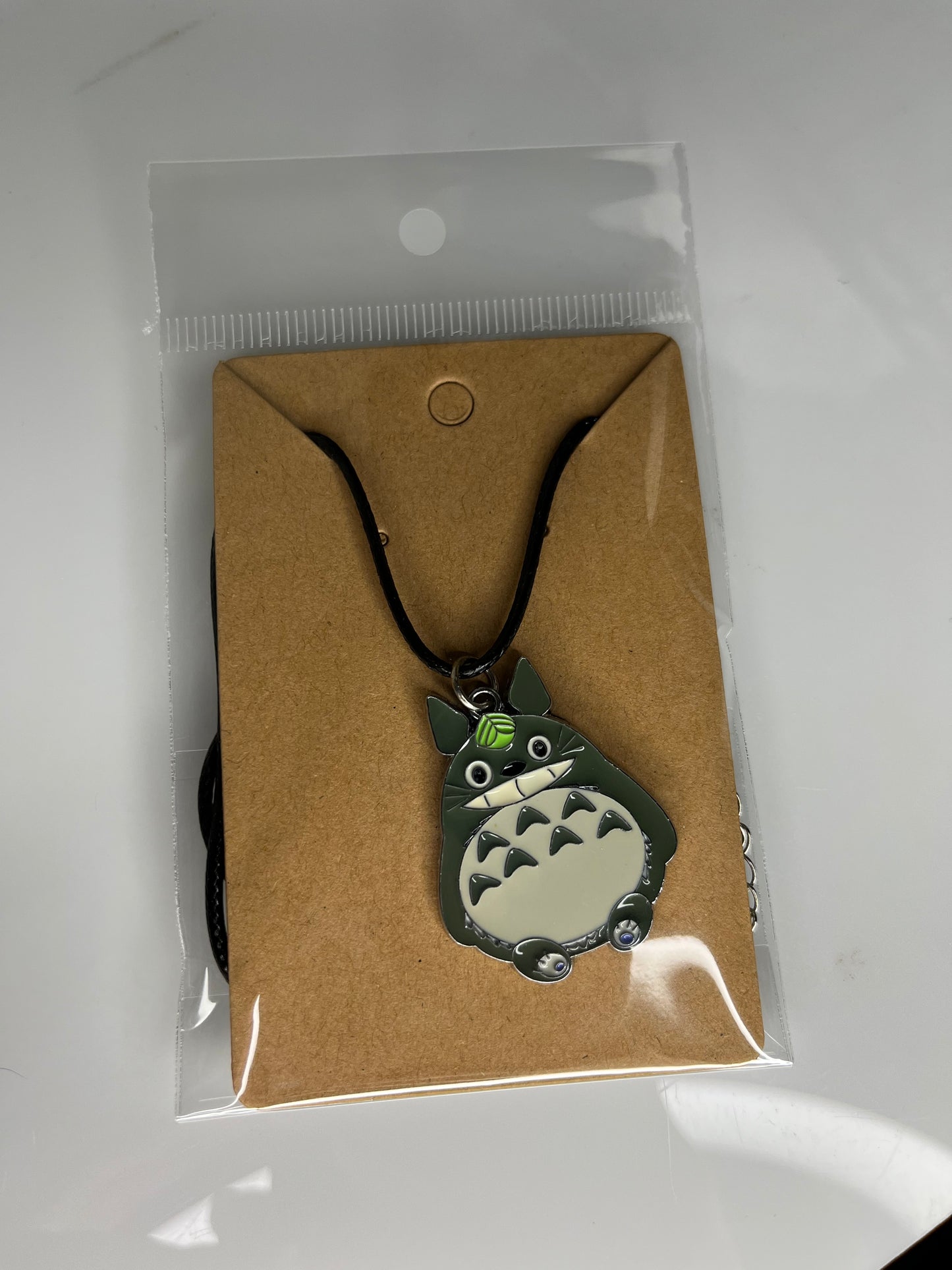 My Neighbor Totoro Leaf Charm Necklace