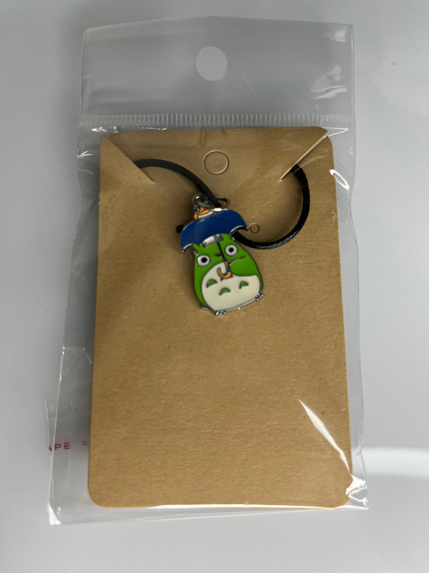 My Neighbor Totoro Small with Umbrella Charm Necklace