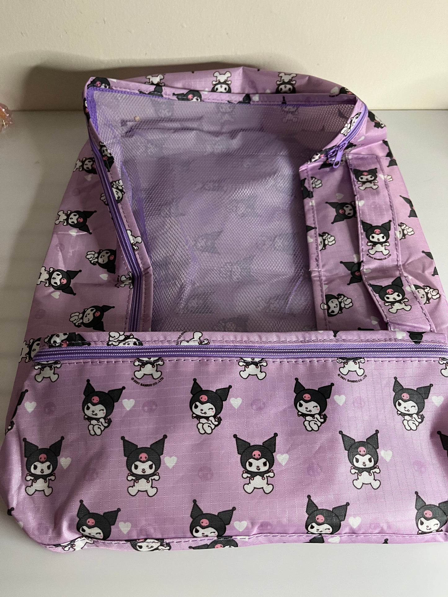 Sanrio Kuromi Luggage Travel Bag