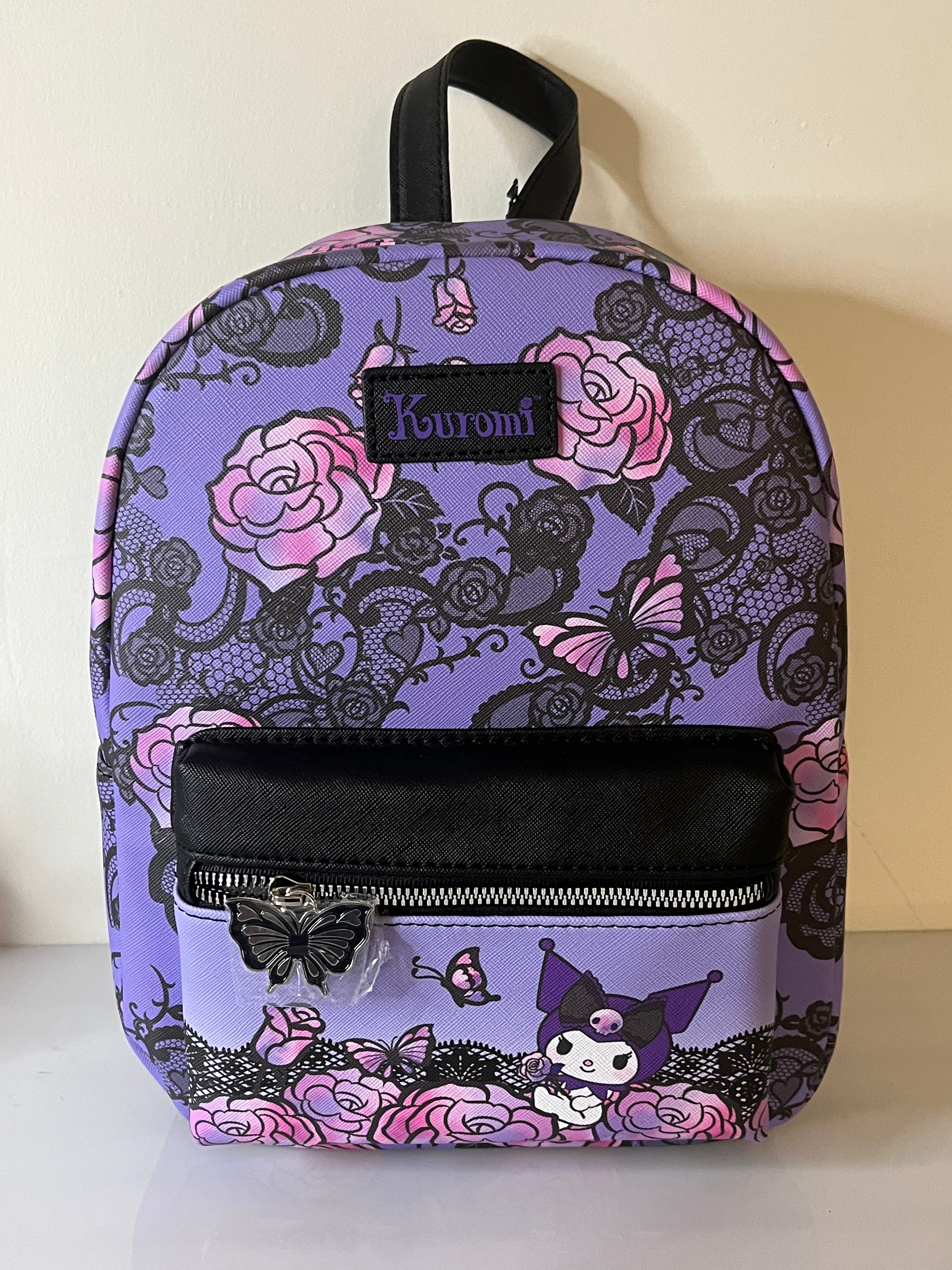 Kuromi Butterfly on sale and Rose Mini Backpack set A