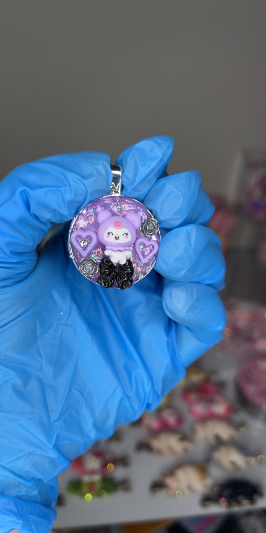 Sanrio Kuromi Pendant