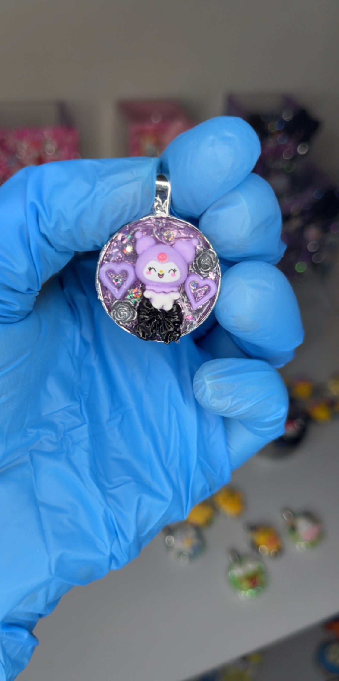 Sanrio Kuromi Pendant