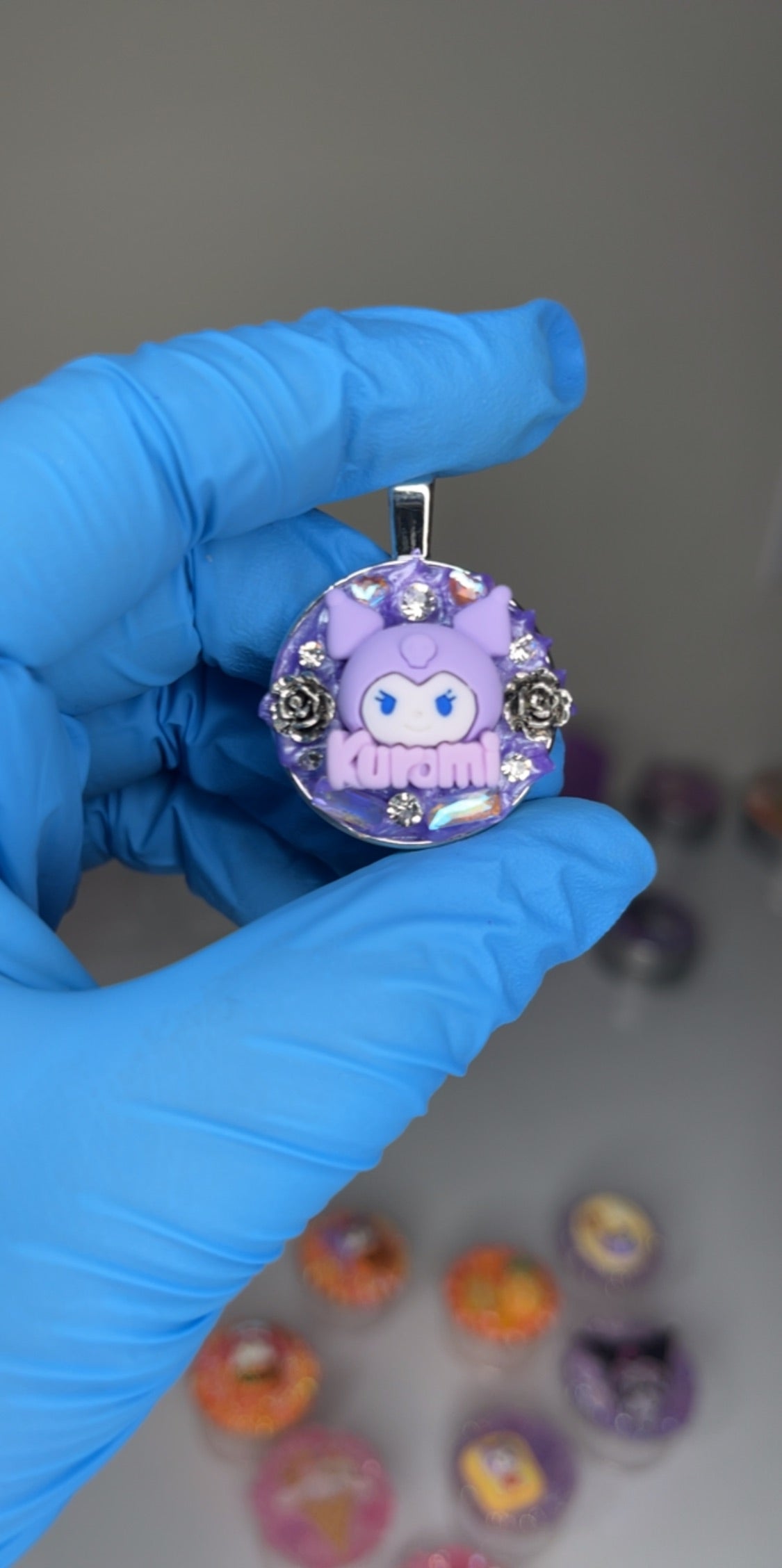 Sanrio Kuromi Pendant