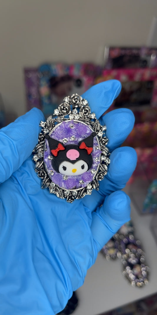 Sanrio Kuromi Brooch Pendant