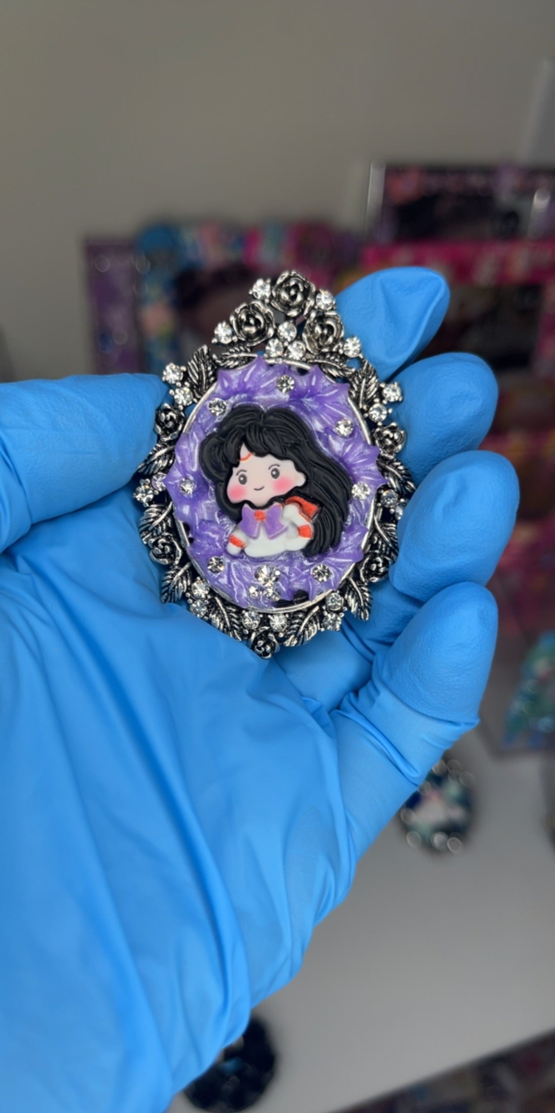 Sailor Moon Sailor Mars Brooch Pendant