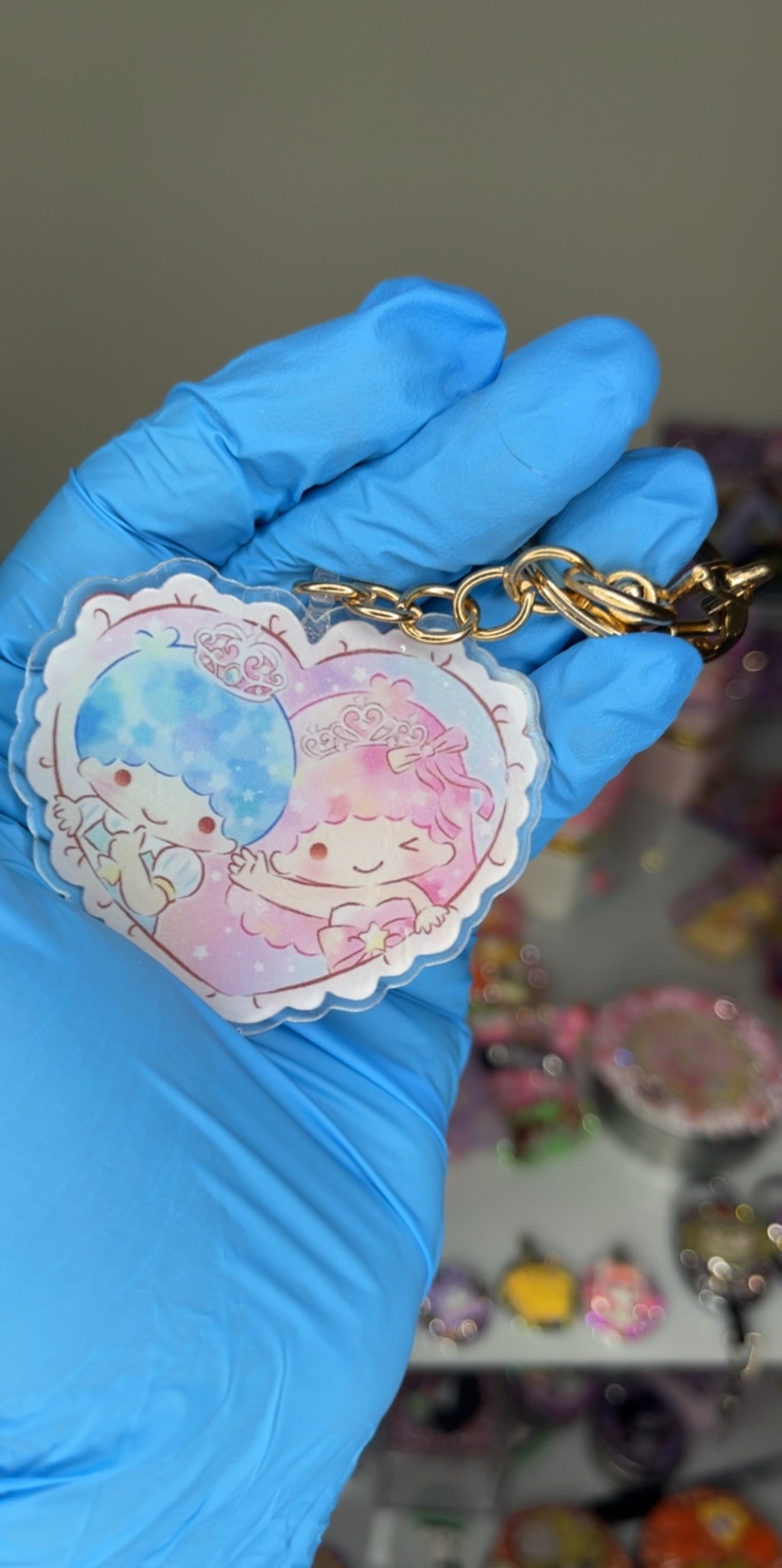 Sanrio Little Twin Stars Keychain