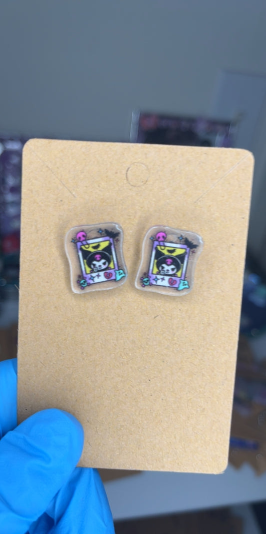 Sanrio Kuromi Earrings