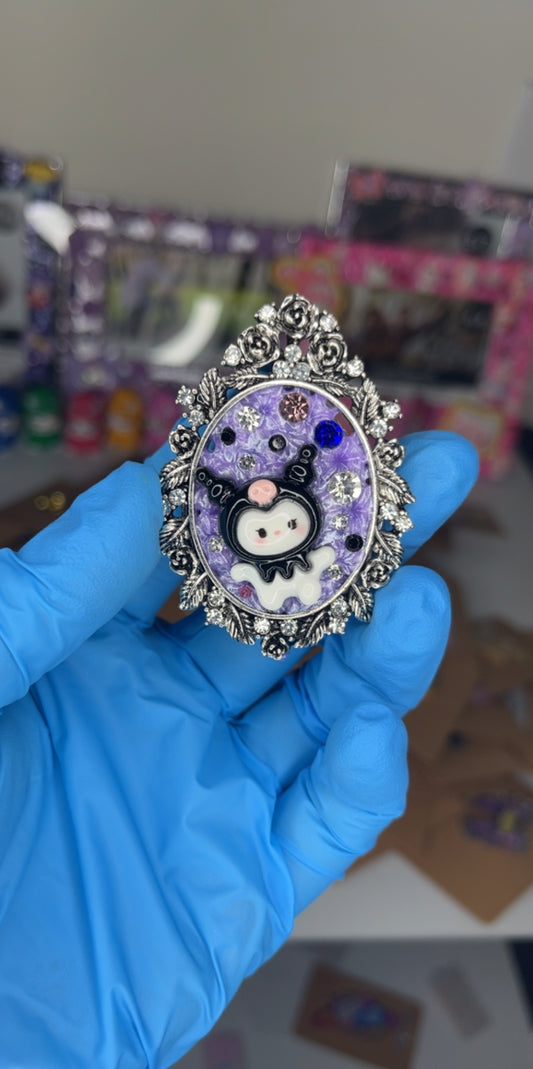 Sanrio Kuromi Brooch Pendant