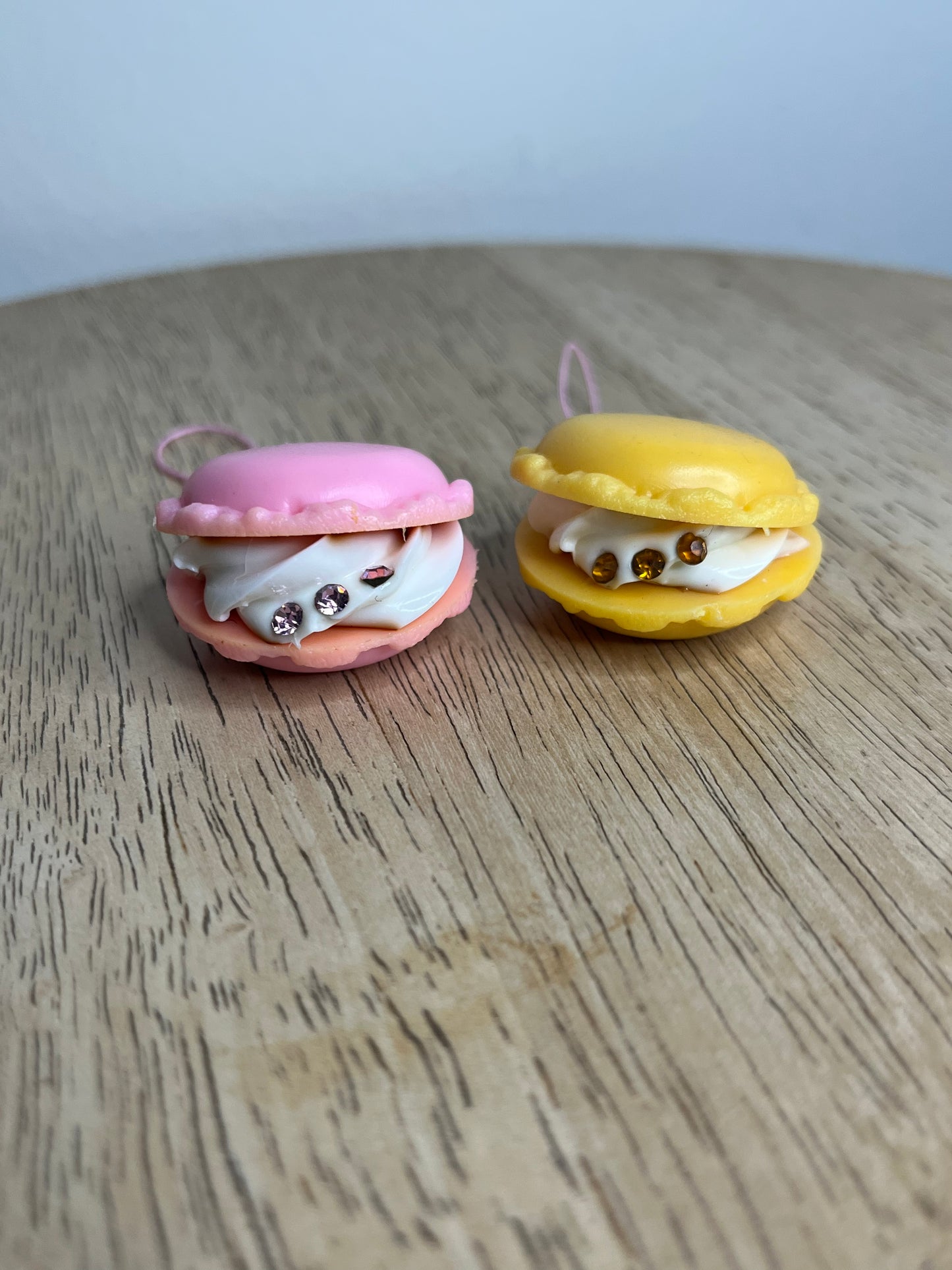 Kawaii Macaron Phone Strap Charm