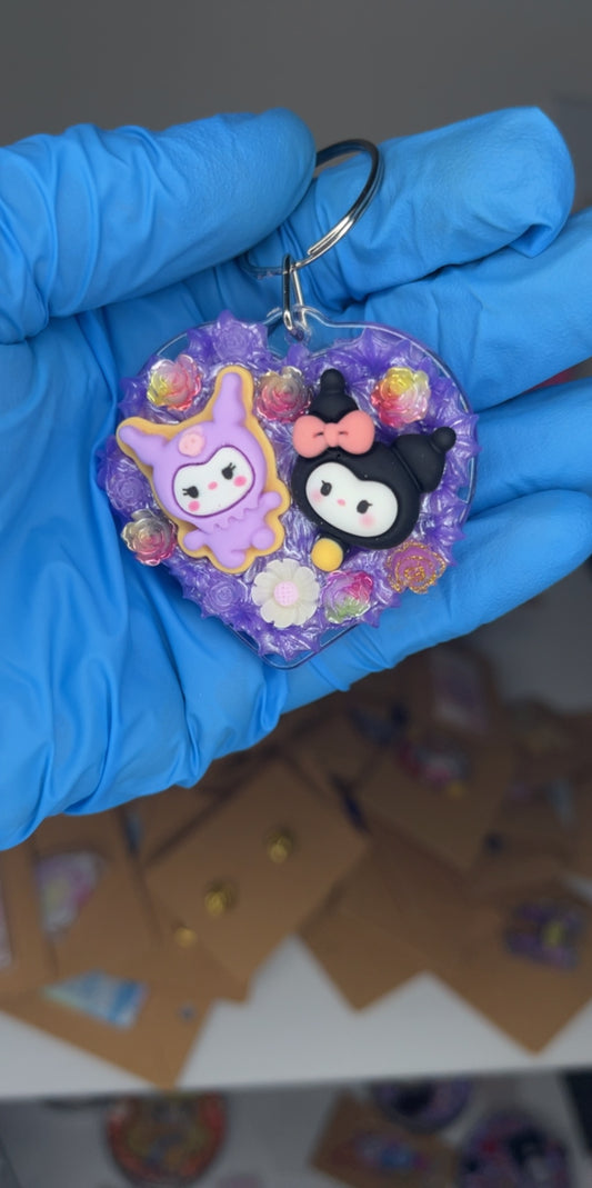 Sanrio Kuromi Keychain