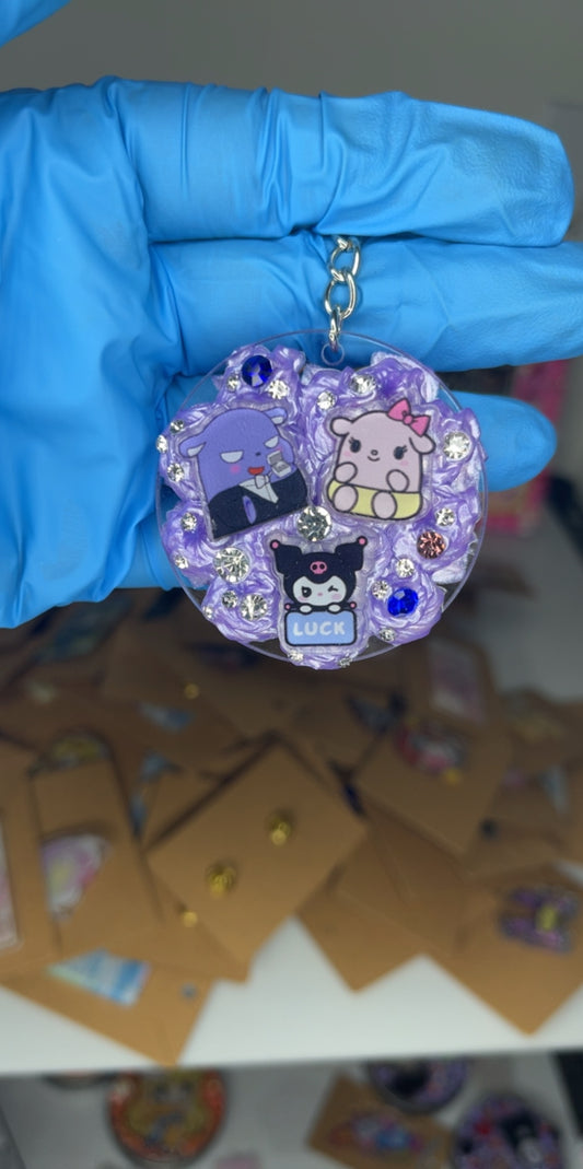 Sanrio Kuromi Keychain