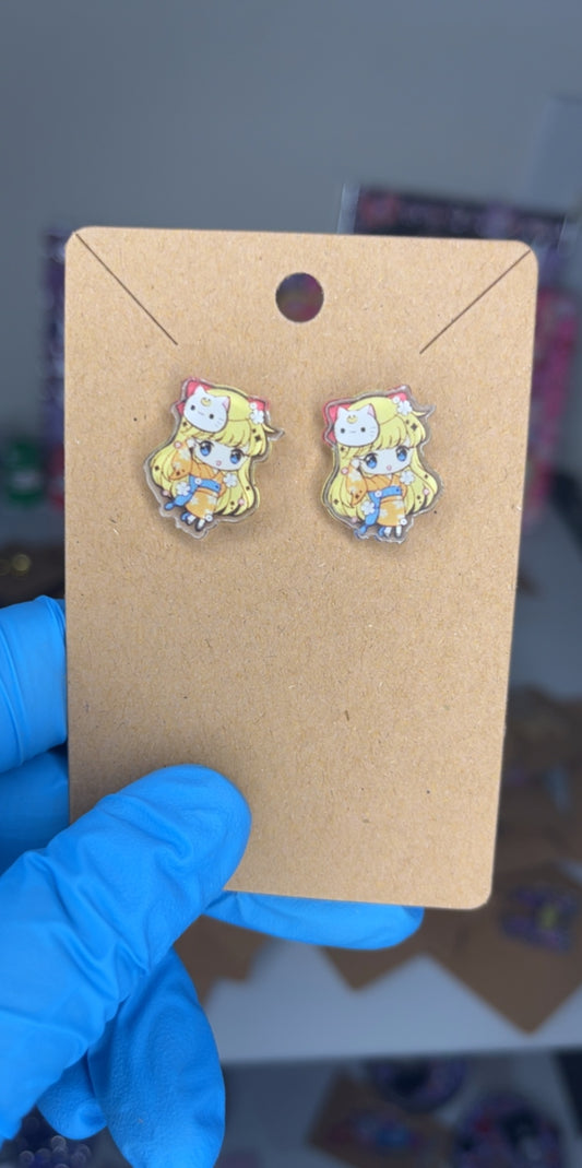 Sailor Moon Sailor Venus Earrings