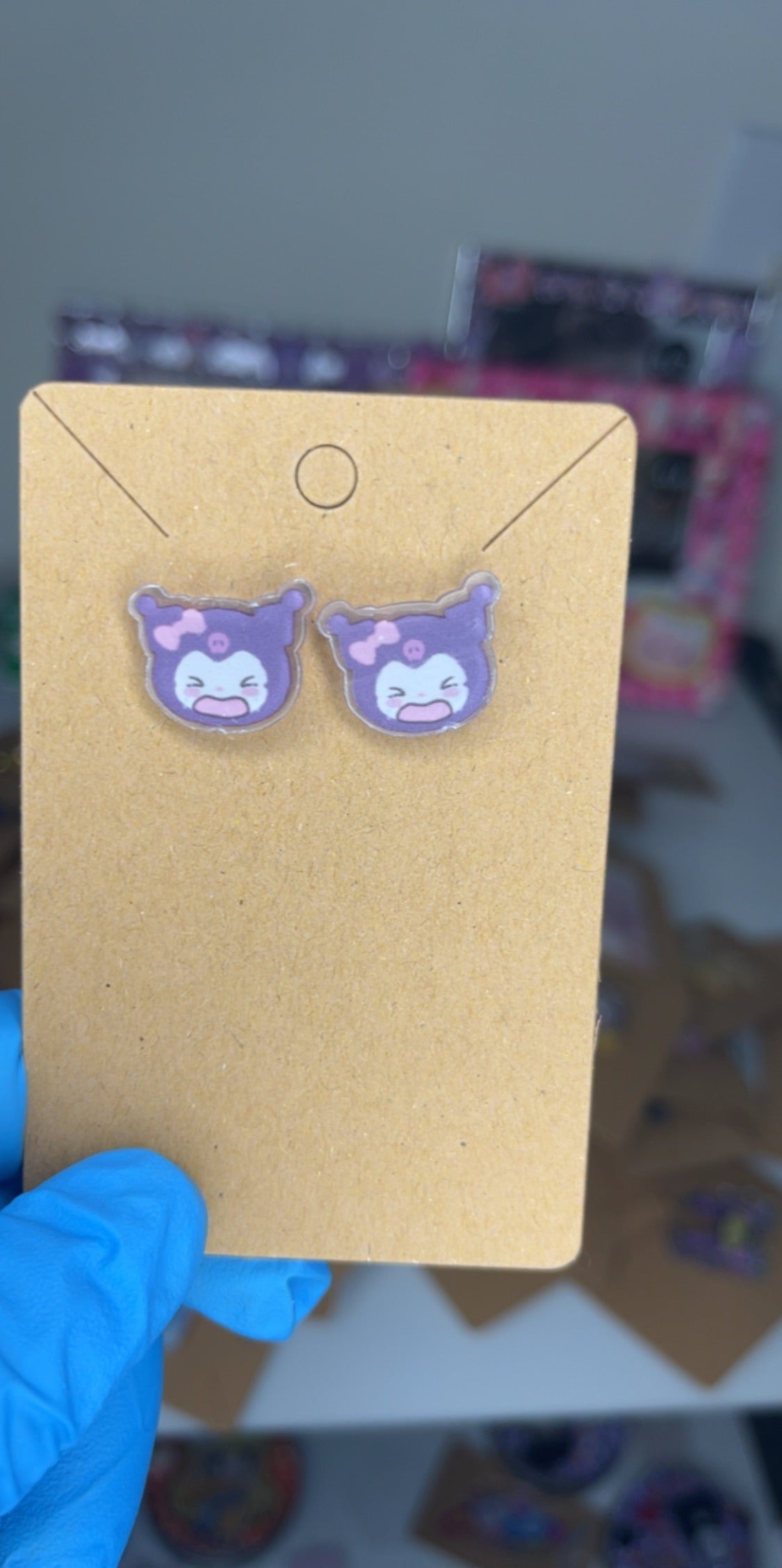 Sanrio Kuromi Earrings