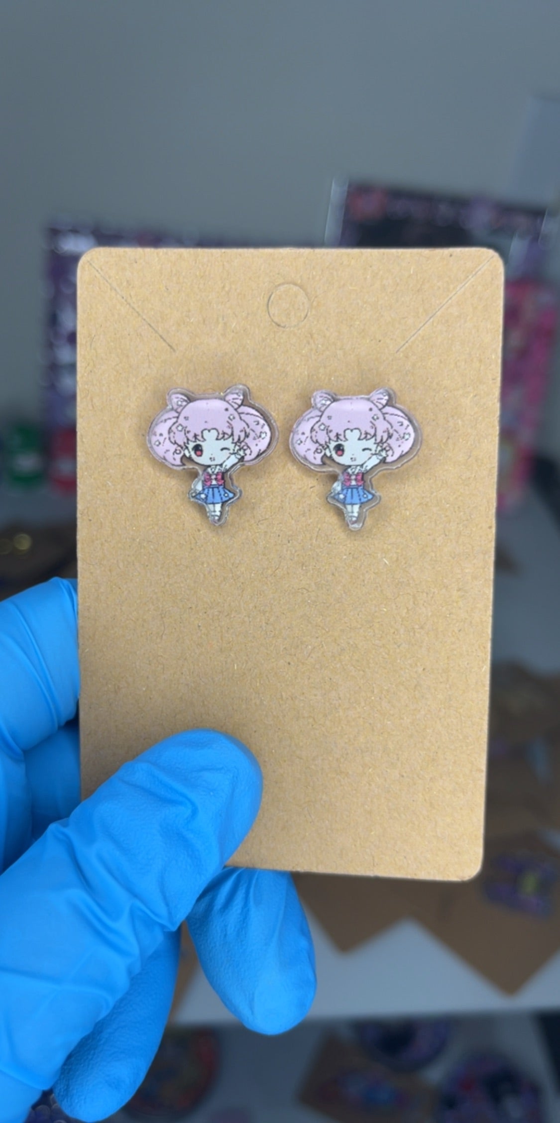 Sailor Moon Sailor Chibi Earrings