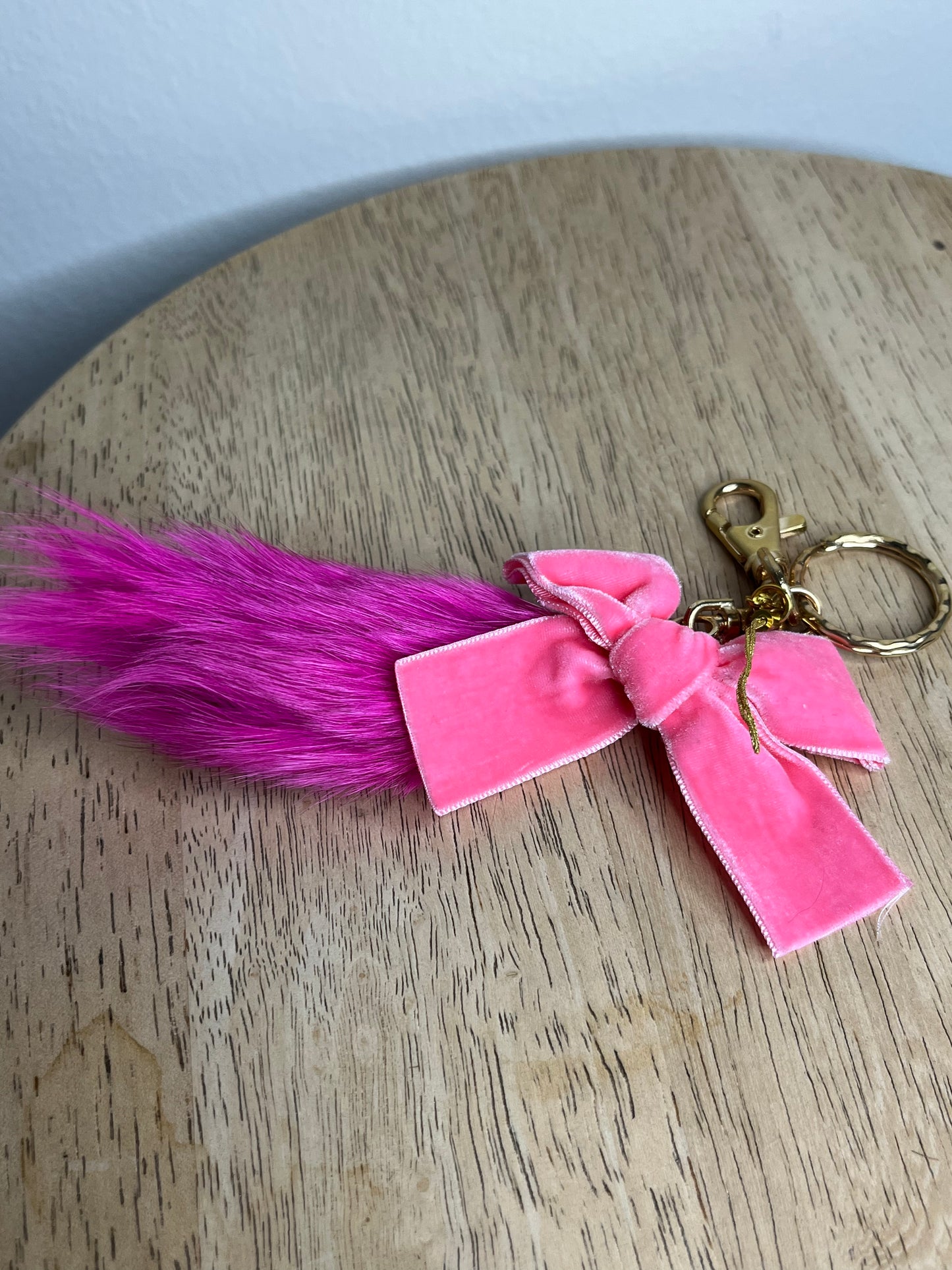 Kawaii Cat Tail Bag Charm